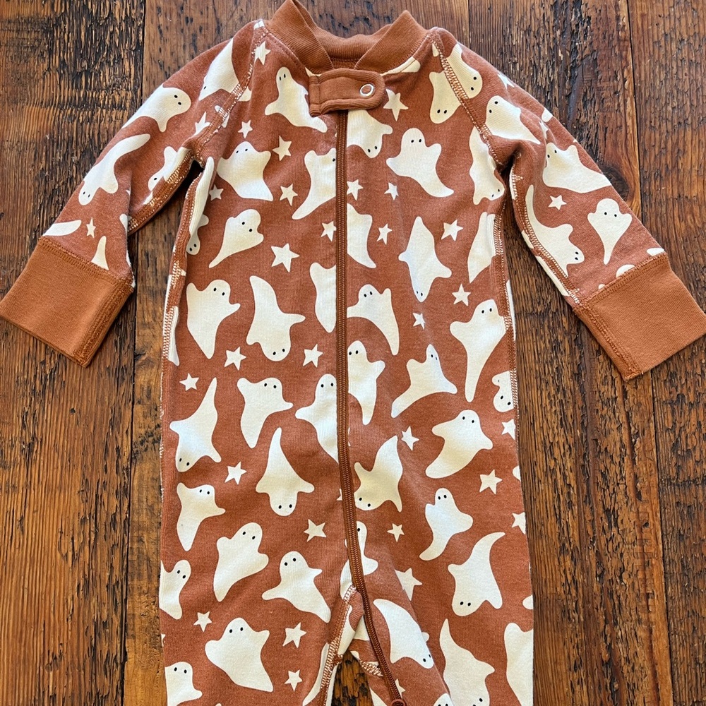 Hanna Anderson Ghost Print Romper